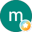 m